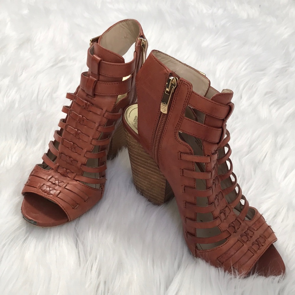 VINCE CAMUTO CAGE WEDGES